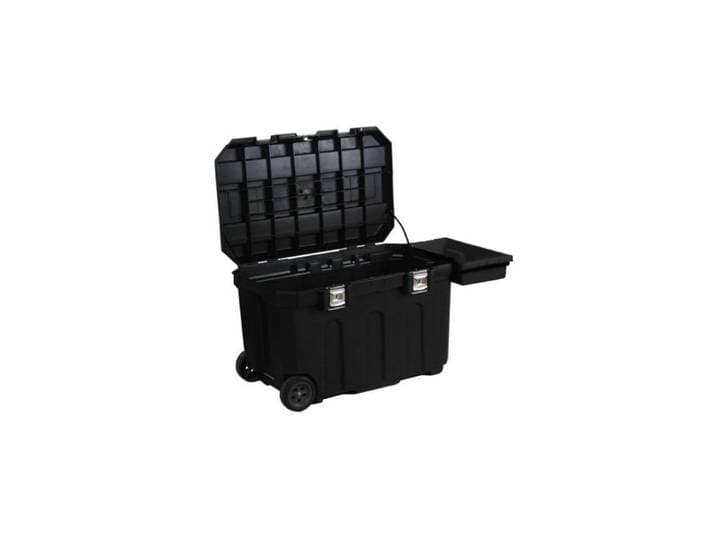 Aufbewahrungsbox STANLEY, schwarz, B:96cm H:59cm T:58cm, Aufbewahrungsboxen, Aufbewahrungsbox