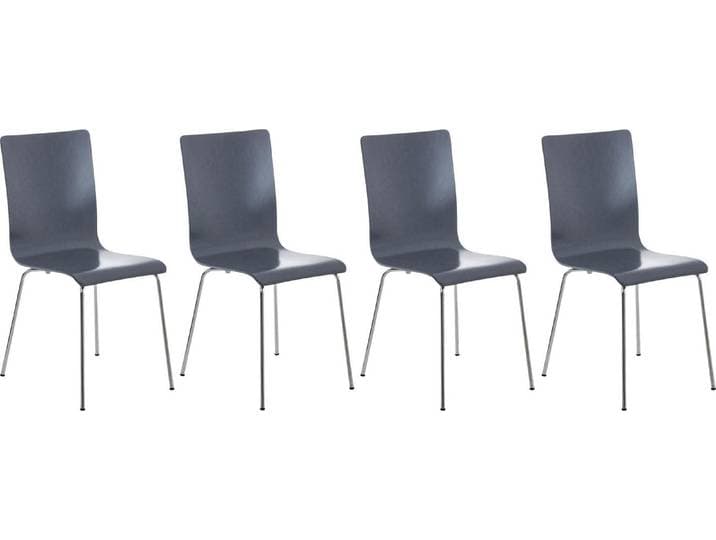 lot de 4 chaises visiteurs Pepe