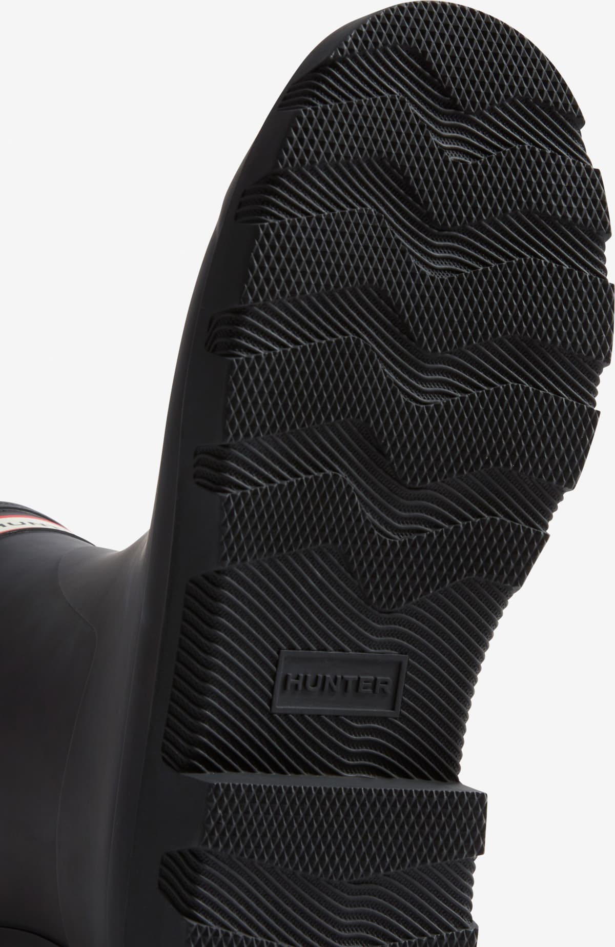 Gummistiefel HUNTER "UNISEX DOWNPOUR SHORT BOOT", Damen, Gr. 46, schwarz, Synthetik, Schuhe Gummistiefel, wasserdicht schwarz 46