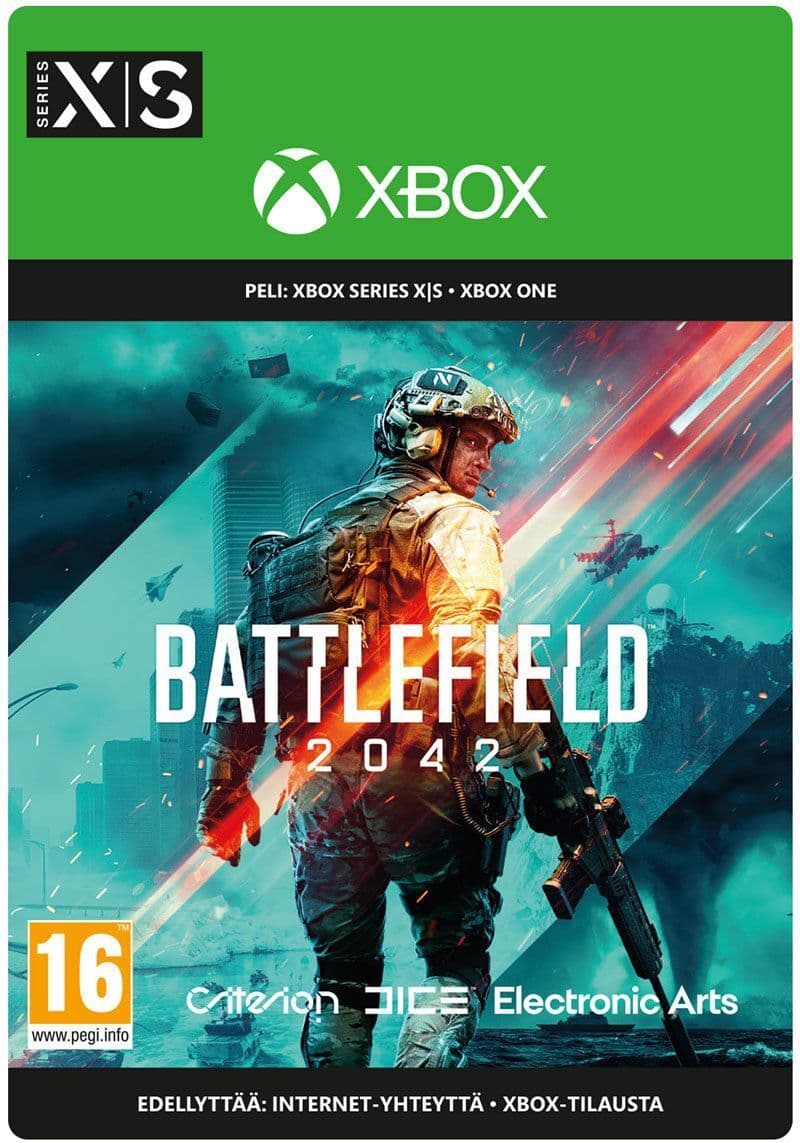 Battlefield 2042 Xbox Series X ja S ja Xbox One Latauskoodi