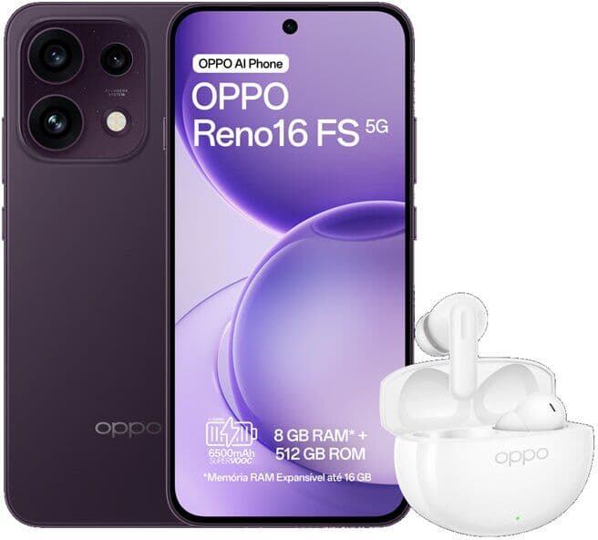 SMARTPHONE OPPO RENO16 FS + AURICULAR AIR5