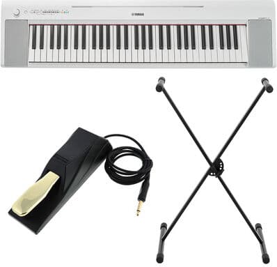 Yamaha NP-15 Piaggero White Set Weiß