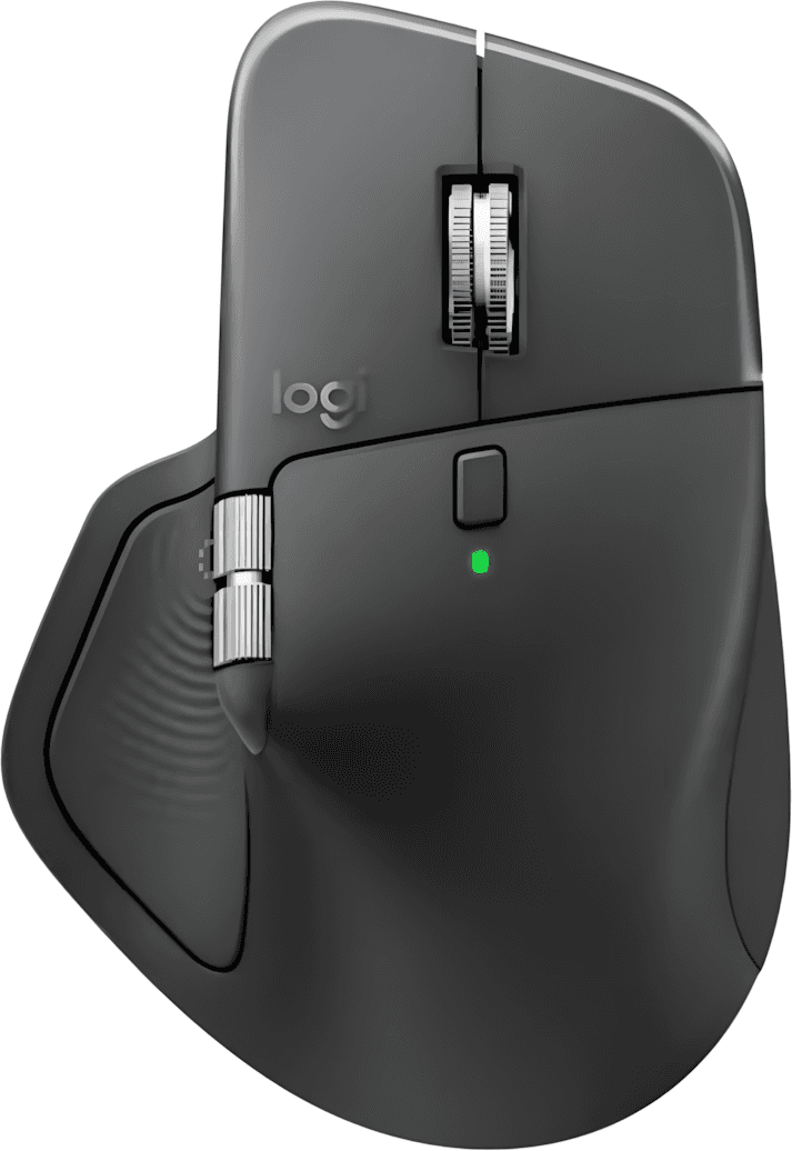 Logitech Mx Master 4 Ergonomisk Trådlös Mus - Graphite