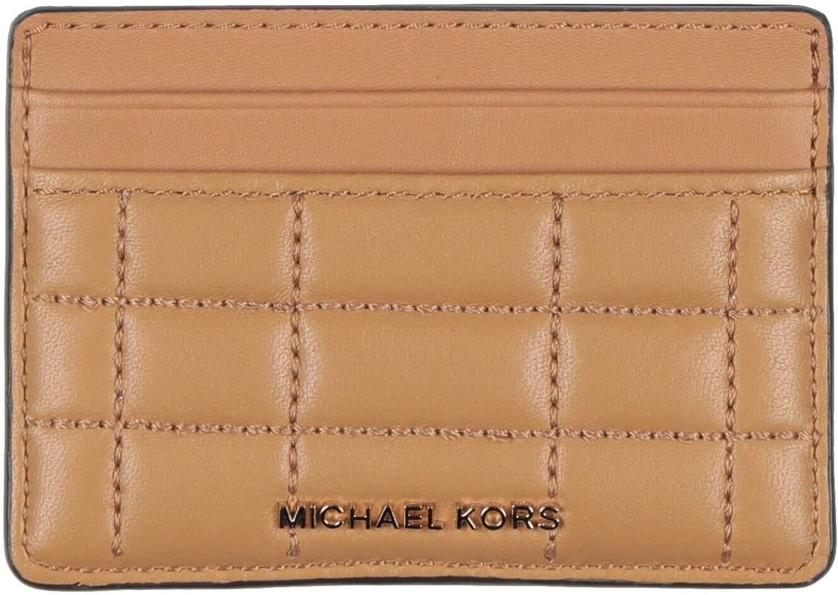 Michael Kors Tarjetero Mujer Camel -- Mujer