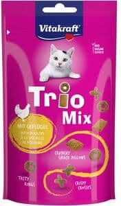 Vitakraft Trio Mix med Fjærkre - 60 g.