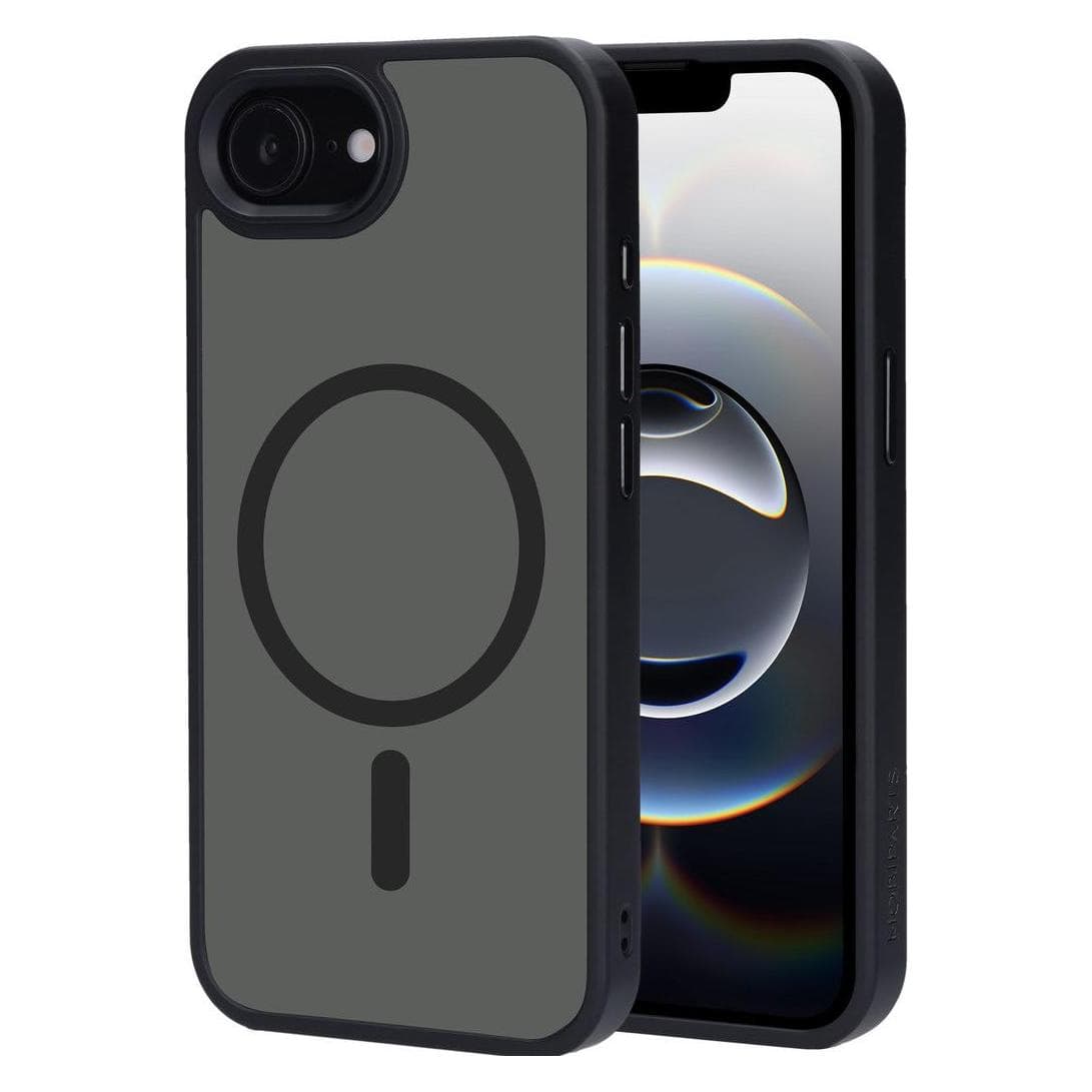 Mobiparts Hardcover Apple iPhone 16e Satin Black (Magsafe Compatible) (Apple iPhone 16e) (MP-128945)