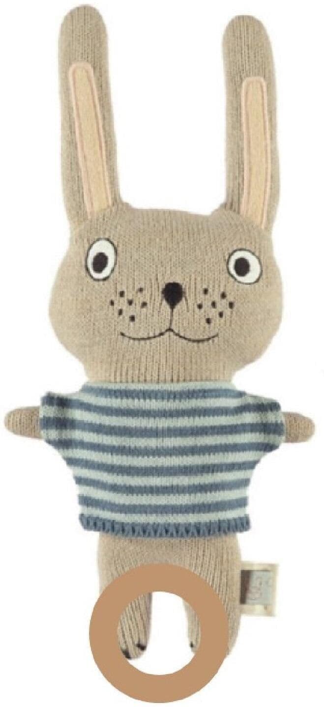 Spieluhr OYOY "Felix Rabbit Beige", Baby, beige (natur), Baumwolle, Spieluhren Spieluhr natur Einheitsgröße