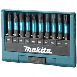 Makita Impact Black Bit-Set 10-teilig E-12011
