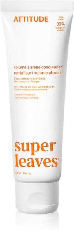 Attitude Super Leaves Shine and Volume Conditioner après-shampoing pour donner du volume et de la brillance 240 ml