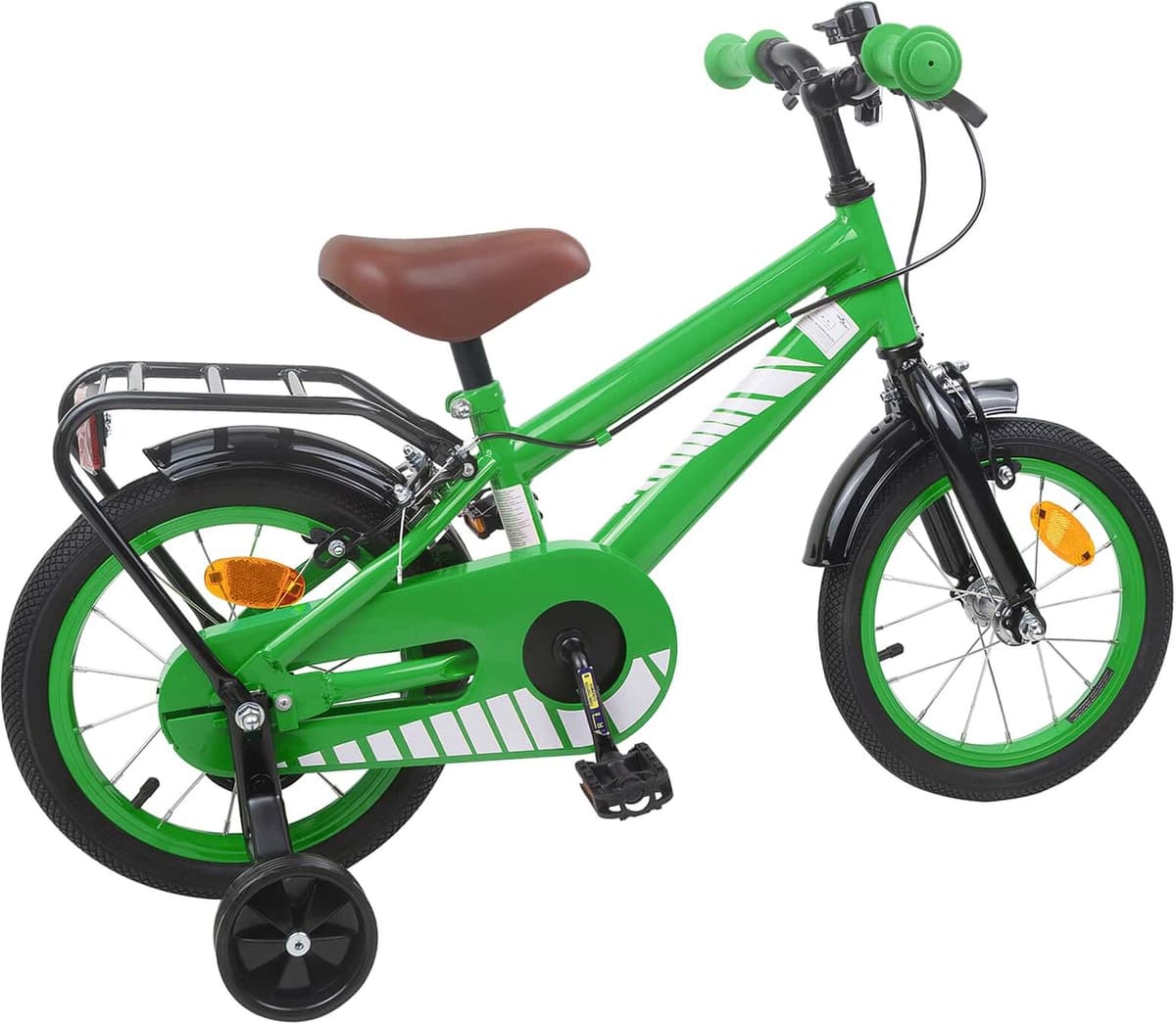 vidaXL Vélo pour Enfants 12 Pouces pour les enfants de 2 à 4 ans Vert