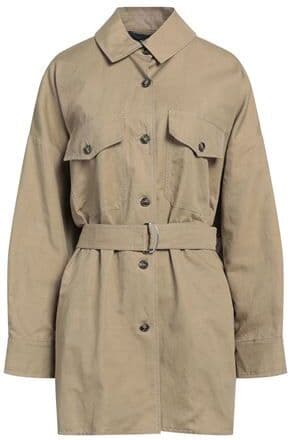 Max Mara Sobretodo y gabardina Mujer Beige 34 Mujer