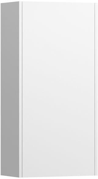 LAUFEN Base Pro S Halbhochschrank H4026121102611 70x35x18,5cm, Scharnier rechts, weiß glänzend