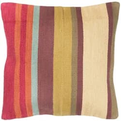IB Laursen Kissenbezug multigestreift, 50 x 50 cm, rot