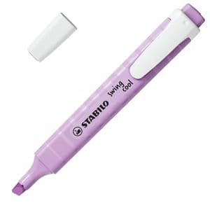 Stabilo Textmarker swing cool Pastel, Strichbreite 1 - 4mm, pastell lila