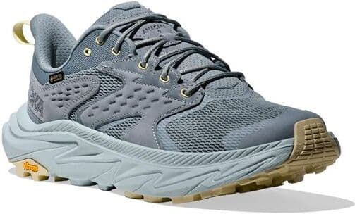 Hoka Mens Anacapa 2 Low GTX, Washed Blue / Mineral Blue XXL