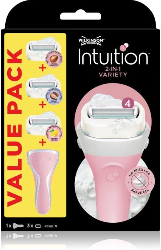 Wilkinson Sword Intuition Variety Edition σετ ξυρίσματος για γυναίκες