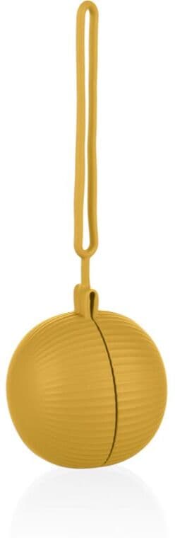 Zopa Silicone Pacifier Case Closable κουτί πιπίλας 0 m+ Mustard Yellow 1 τμχ