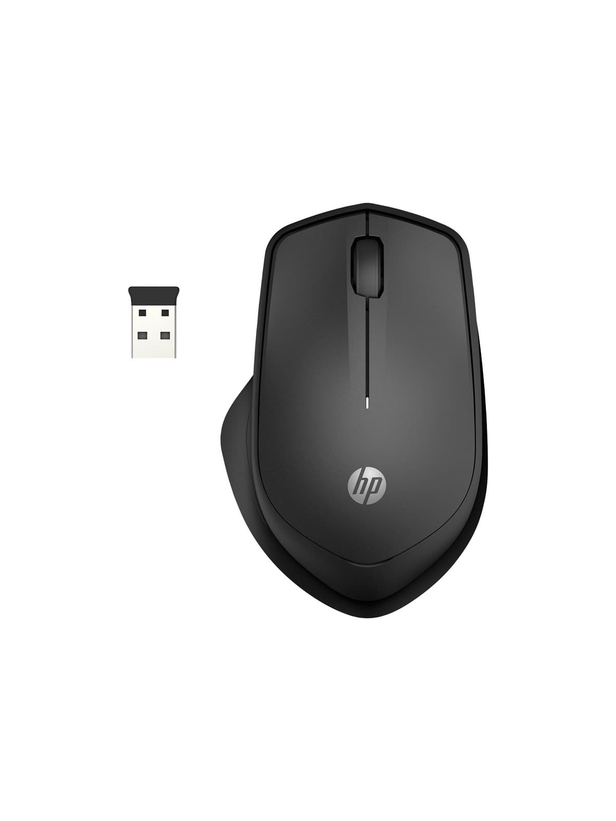 HP Silent 280M - Maus (Schwarz)