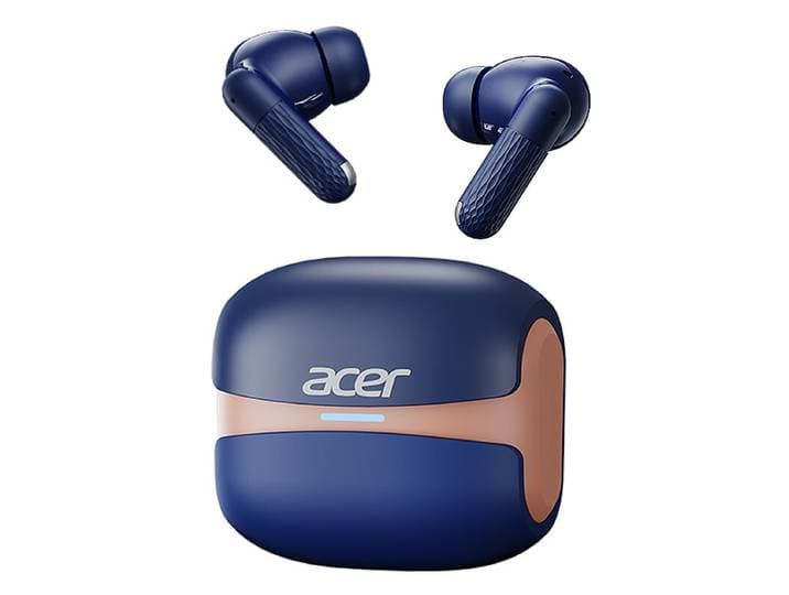 Acer OHR548 draadloze in-ear oordopjes, super lange stand-by, Bluetooth 5.4, HiFi high-definition decodering, 3D surround sound, touchbediening, ruisonderdrukking bij bellen, met Type-C oplaadcase, cadeau-aanbevelingen