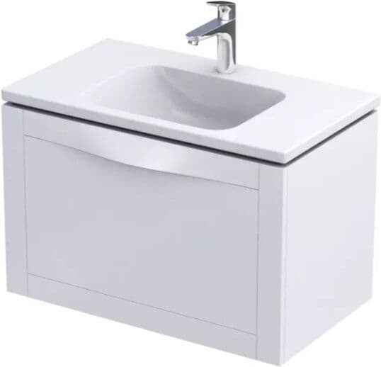 Oristo Skagen szafka podumywalkowa wisząca 79x50x45 biały mat OR49-SD1S-80-2