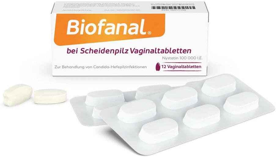 Biofanal bei Scheidenpilz 100 000 I.e. Vaginaltabletten