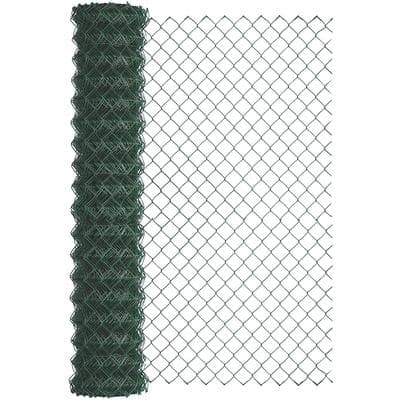 Maschendrahtzaun ALBERTS "Maschendraht-Geflecht", grün, H:150cm, Stahl, Zaunelemente, Höhe: 80-200cm, Gesamtlänge: 10-25 m