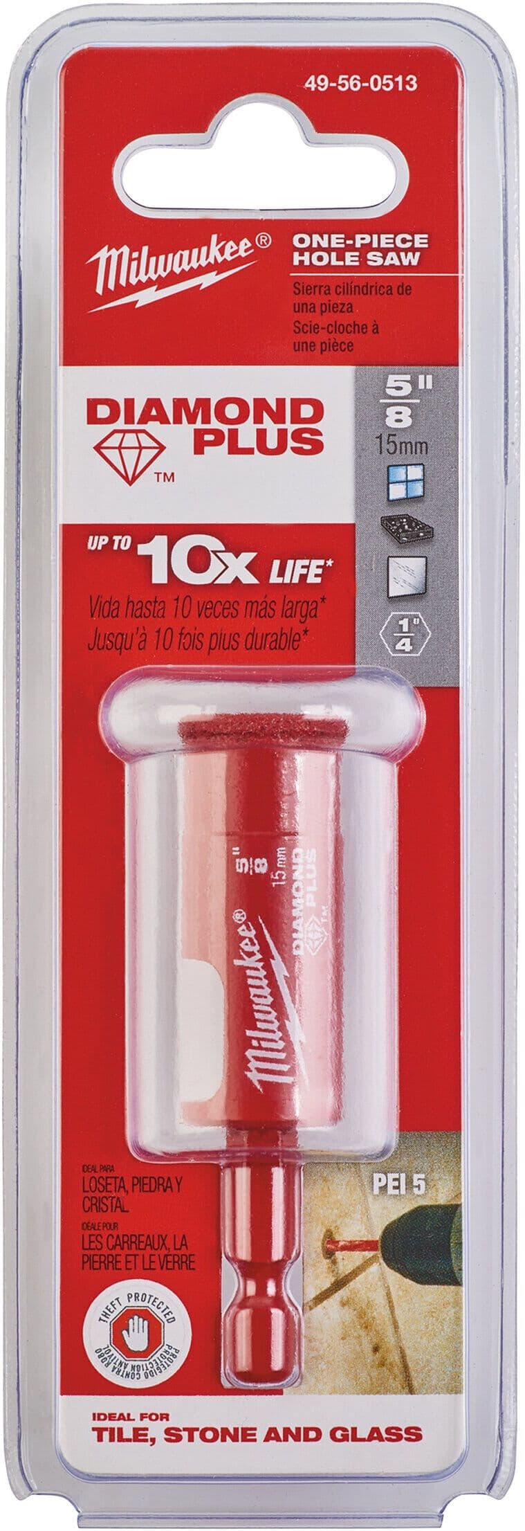 Milwaukee Diamantborr Diamond Plus, HEX