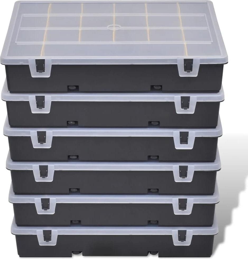 vidaXL Assortimentsdozen, 6 stuks