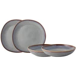 Like. by Villeroy & Boch, Geschirrset, like Villeroy & Boch Lave beige Tafelset 4tlg (4 Stk.)