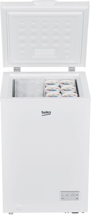 Beko Cf100wn Congelatore A Pozzetto Orizzontale Capacità 98 Litri Classe Energetica F Capacità Di Congelamento 6 Kg/24h Colore Bianco - Cf100wn