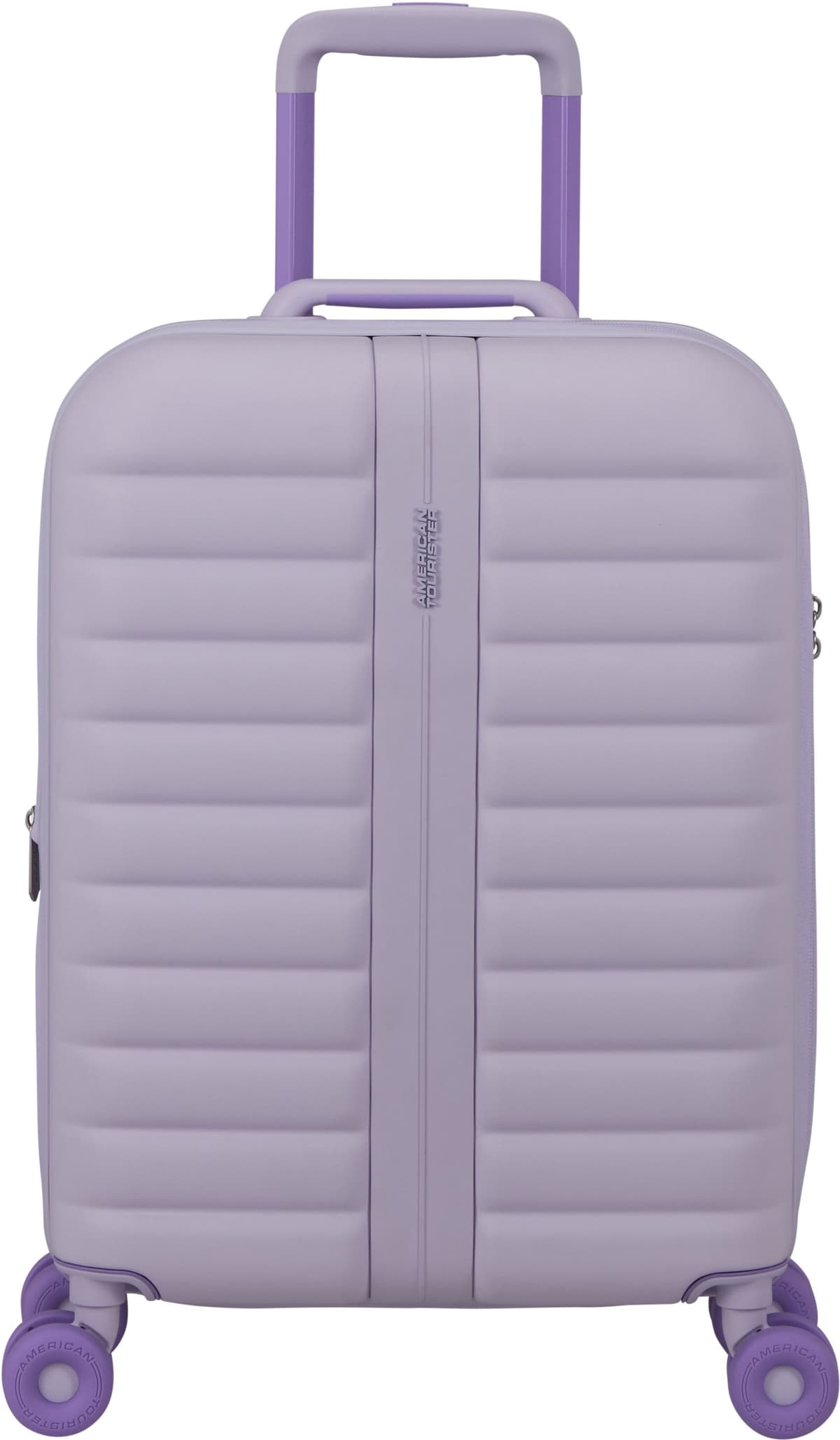 American Tourister Neovibe 55cm Spinner 4-Wheel Expandable Cabin Case - Fresh Lilac