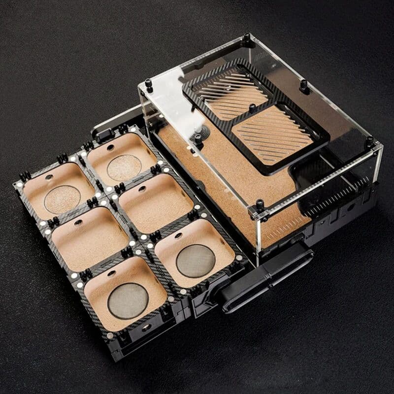 NONE Ant Cube Modular Building Blocks Ant Nest Unlimited Expansion Flat Nest Concrete Gypsum Nest Foldable Ant Workshop