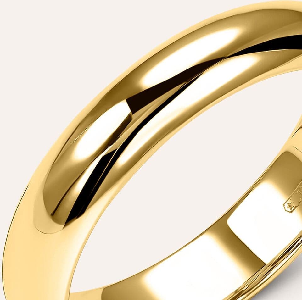 Stroili Fede Classica Leggera 4 mm Oro Giallo Collezione: Fede Leggera 375/1000 Oro Giallo