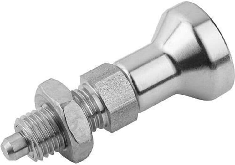 KIPP Arretierbolzen GR.4 M20x1,5 10mm Form B Edelstahl (K0632.002410)