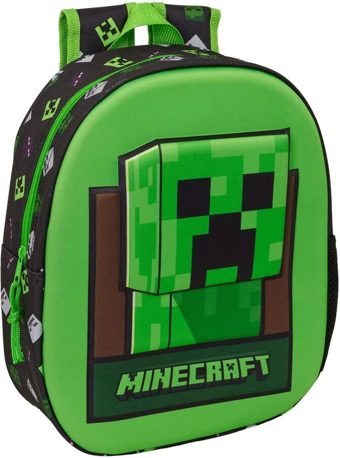 SAFTA Minecraft 3D Hátizsák 33cm Ajándéktárgyak