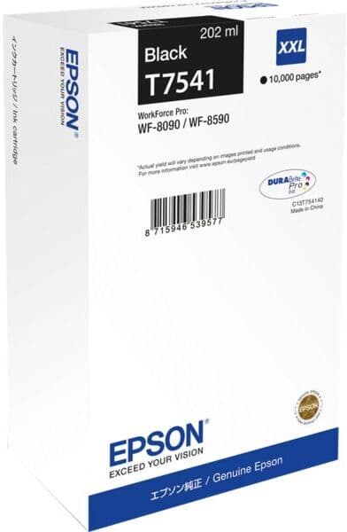 Epson T7541 - Schwarz - Druckerpatrone - Extra hohe Kapazität