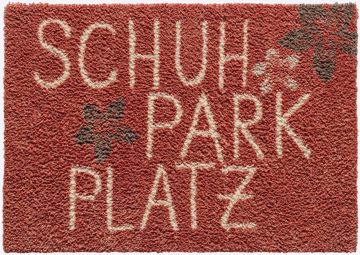 Fussmatte AKZENTE FEEL Gr. 2, orange (terra), B:35cm H:7mm L:100cm, Kunstfaser, Polyester, Teppiche, Fussmatte terra B : 35cm 1 Stk., 7mm, L: 100cm