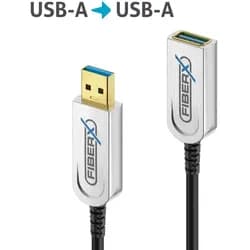 FiberX Series - USB 3.1 Glasfaser Verlängerungskabel - 30m