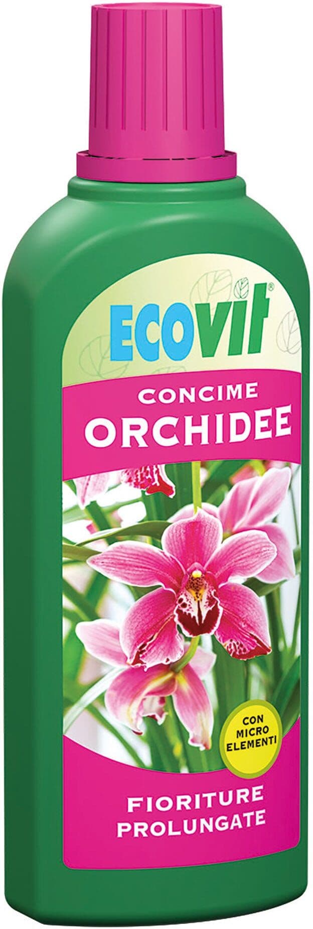 Ecovit CONCIME ORCHIDEE LIQUIDO  PRONTO EFFETTO NPK 5.5.5 +B+Cu+Mn+Zn 0,5 l