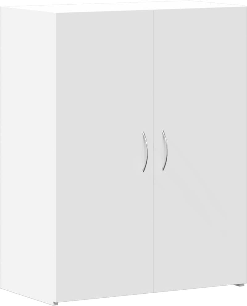 vidaXL Armoire de classement blanc 60x32x77,5 cm bois d'ingénierie