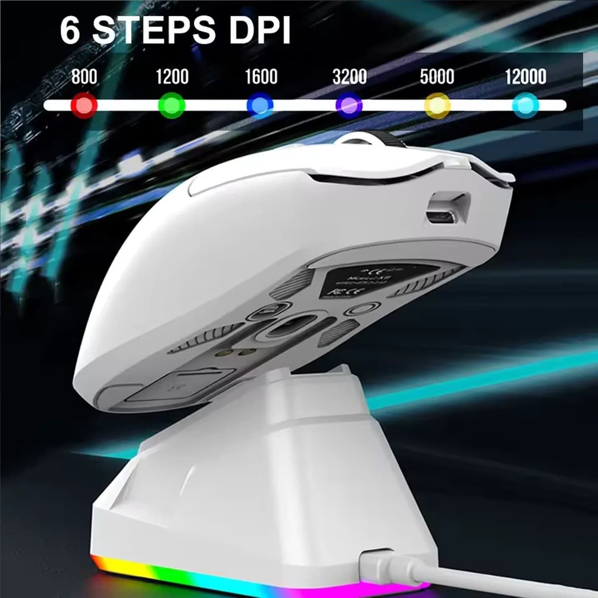 OBAME 2026 NEW X11 Wireless Bluetooth 3-Mode Mouse Touch Screen Magnetic Charging Dock Ultra-Light Macro Gaming Mouse Magnetic Base
