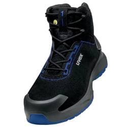 uvex S2 PUR W11 6815836 Sicherheitsstiefel S2 Schuhgröße (EU): 36 Schwarz, Blau 1 Paar