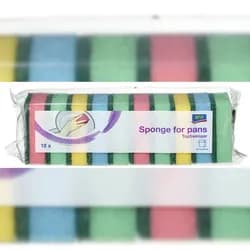aro Topfreiniger mit Schwamm, farbig sortiert, 10 Stück
