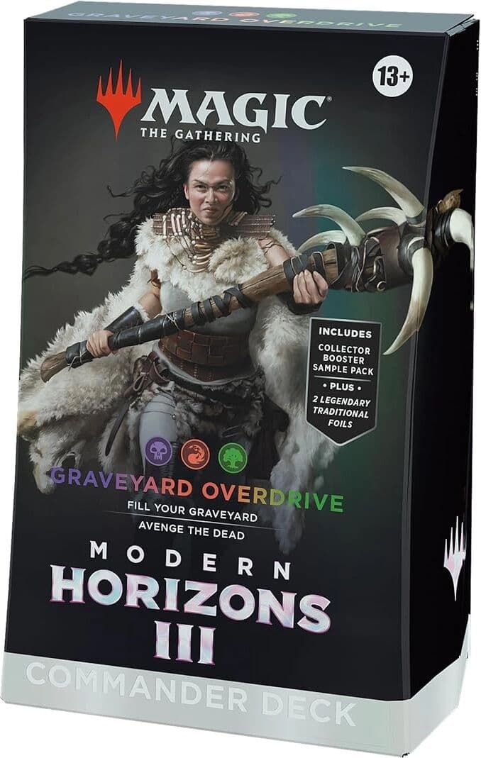 Magic the Gathering Magic: The Gathering - Modern Horizons 3 Commander deck - Graveyard Overdrive Játék