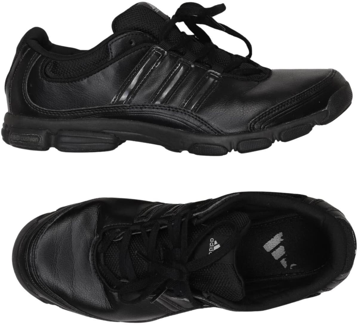 Adidas Damen Sneaker, Schwarz, Gr. EU 38 (UK 5), kein / Etikett - Second Hand