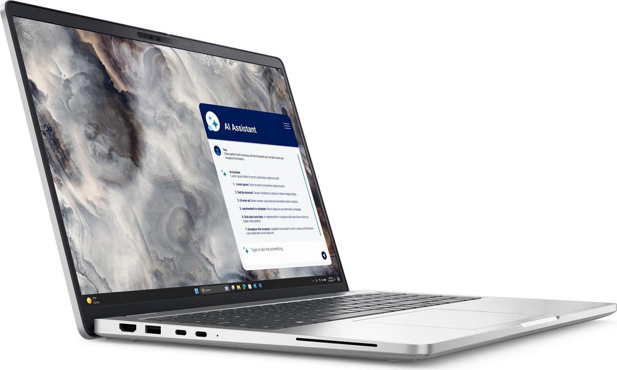 DELL Pro 16 Plus PB16250, Intel Core Ultra 7, 40,6 cm (16"), 1920 x 1200 Pixel, 32 GB, 1 TB, Windows 11 Pro