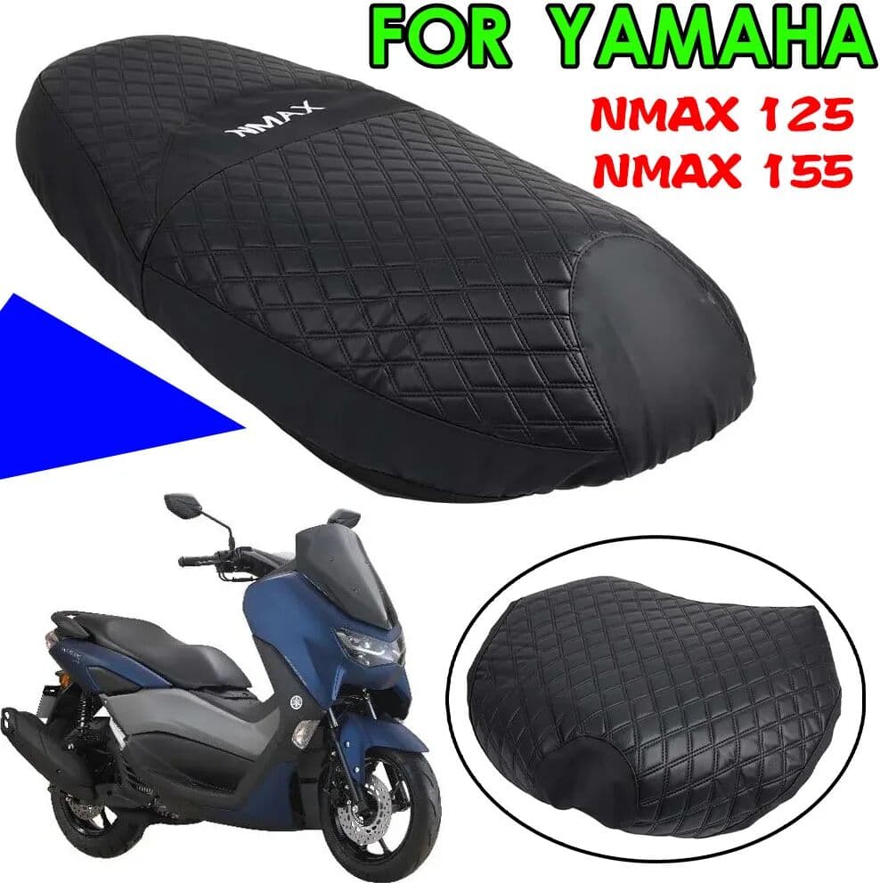 NONE For YAMAHA NMAX 125 155 160 N-MAX NMAX155 NMAX125 NMAX160 Accessories Leather Seat Cushion Cover Seat Cover Protection Pad Case