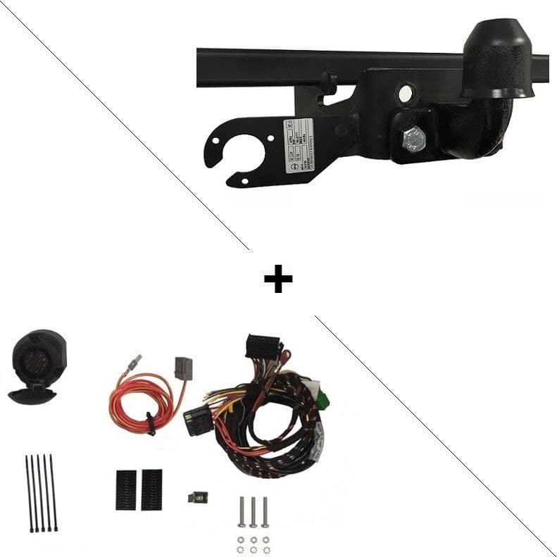 Attelage Fiat Ducato Fourgon et Plateau Ducato Fourgon Fourgon (06/2006-01/2011) standard + Faisceau spécifique 13 broches AC