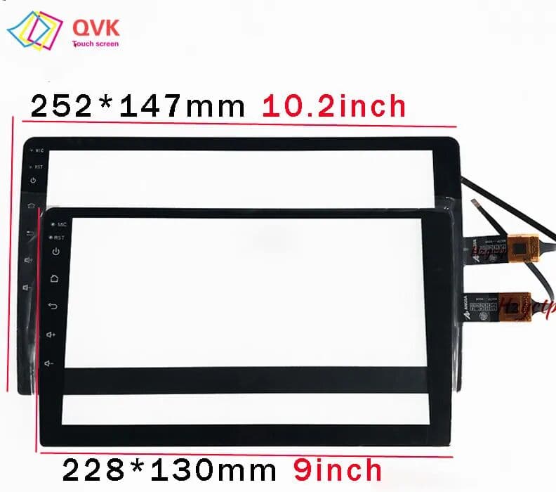 QVK 9/10.1Inch Black P/N FYGGD101-002-FPC-F A D Capacitive Touch Screen Digitizer Sensor XY-GG90097-9.0
