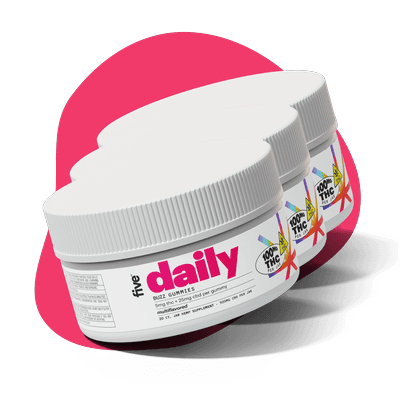 Full Spectrum CBD + THC Gummies (60 Count)